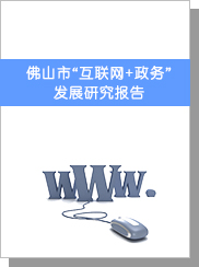 佛山市“互联网+政府”（电子政务4.0） 生长研究陈诉